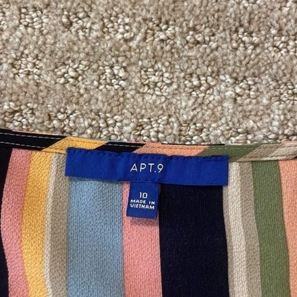 Apt. 9 Multi-Color Stripe Jumpsuit - image 6